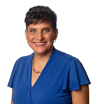 Portrait of Judy Olinger, Contract Compliance.
